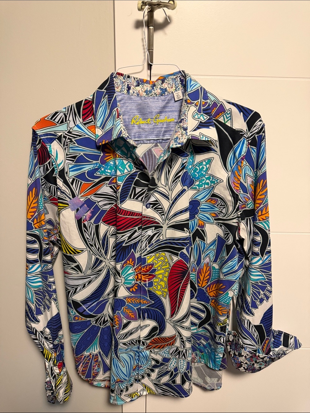 Robert Graham Multicolor Floral-Print Men's Shirt